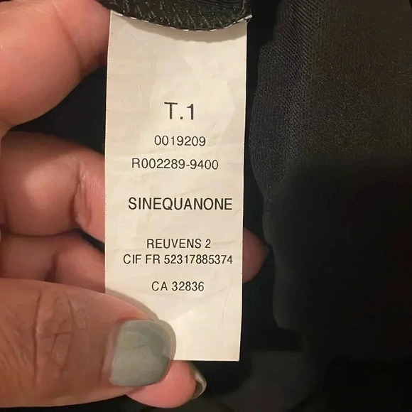 Sinequanone midi dress designed in Paris - Picture 9 of 14